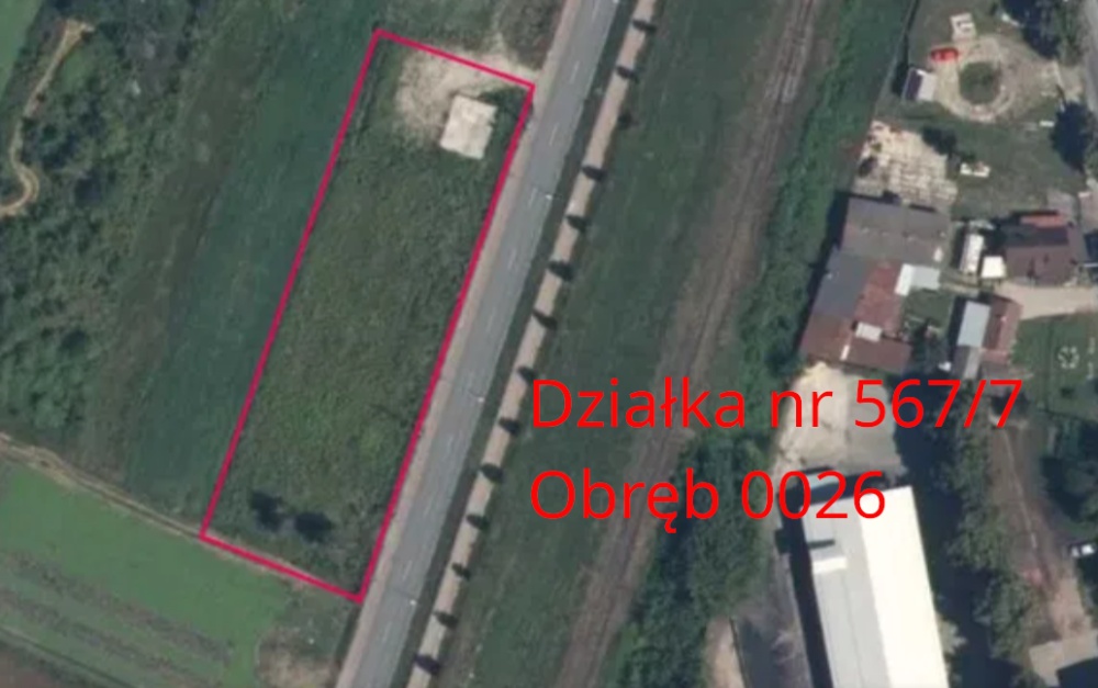 Widok od strony wjazdu głównego